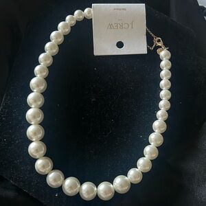 JCrew Single Strand Pearl Necklace